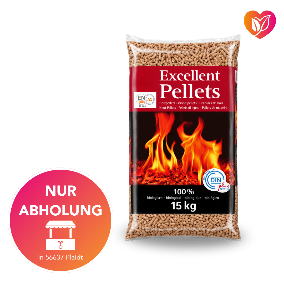 Natur-Holzpellets, 15 kg