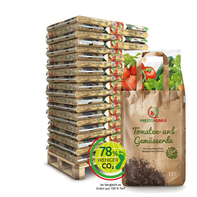 Bio-Tomaten- und Gemüseerde, torffrei