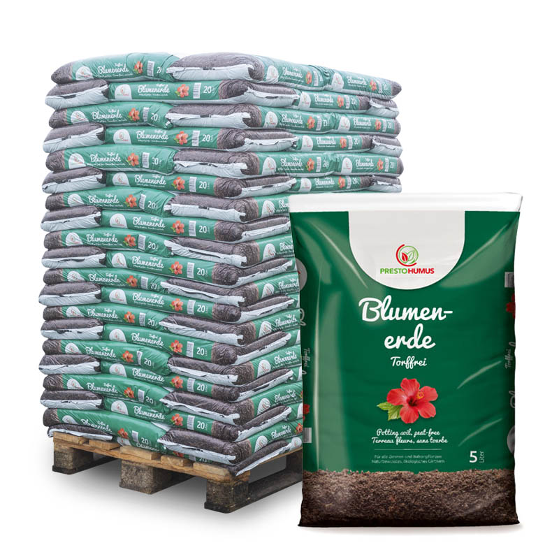 Premium Blumenerde, torffrei 5l