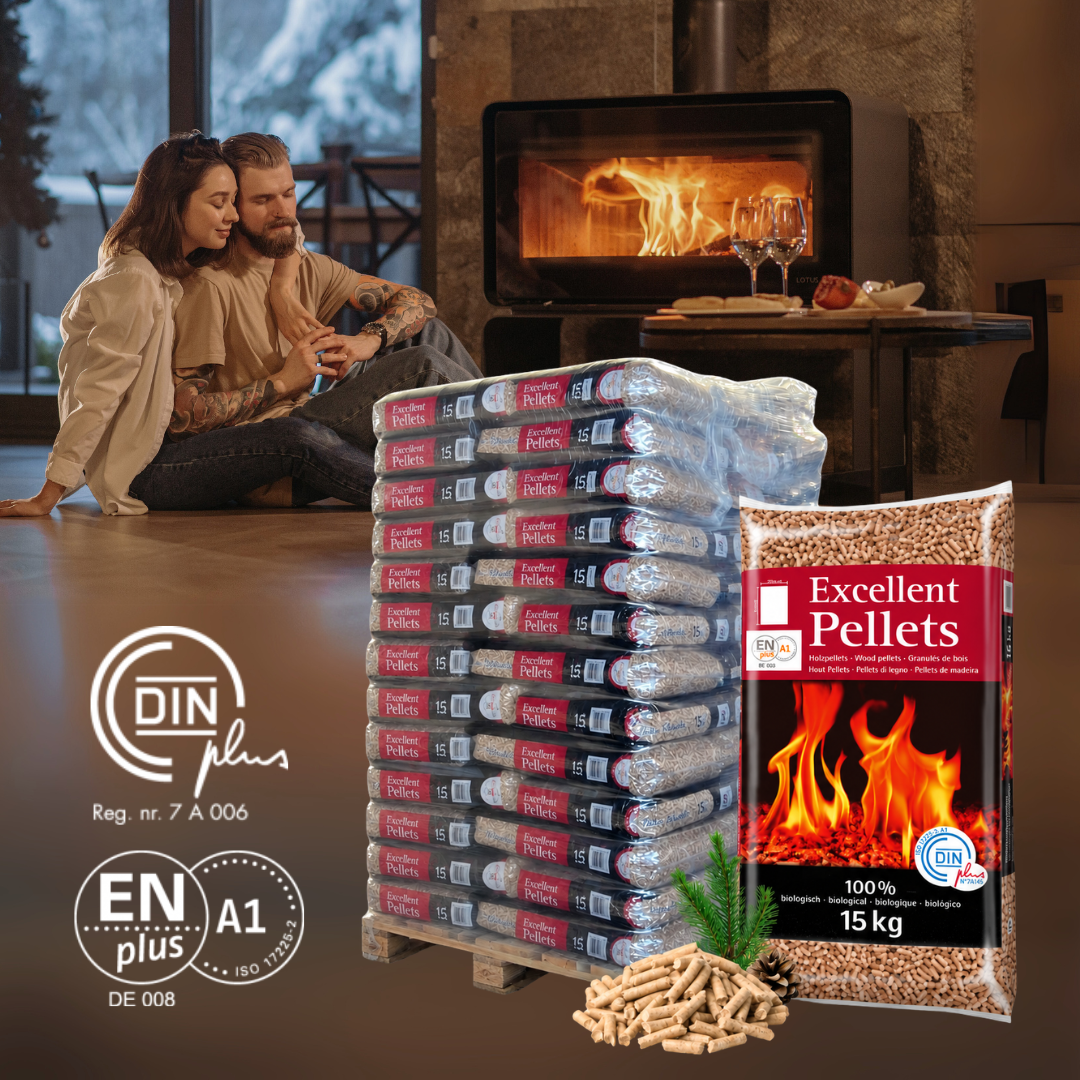 Natur-Holzpellets, 1.050 kg